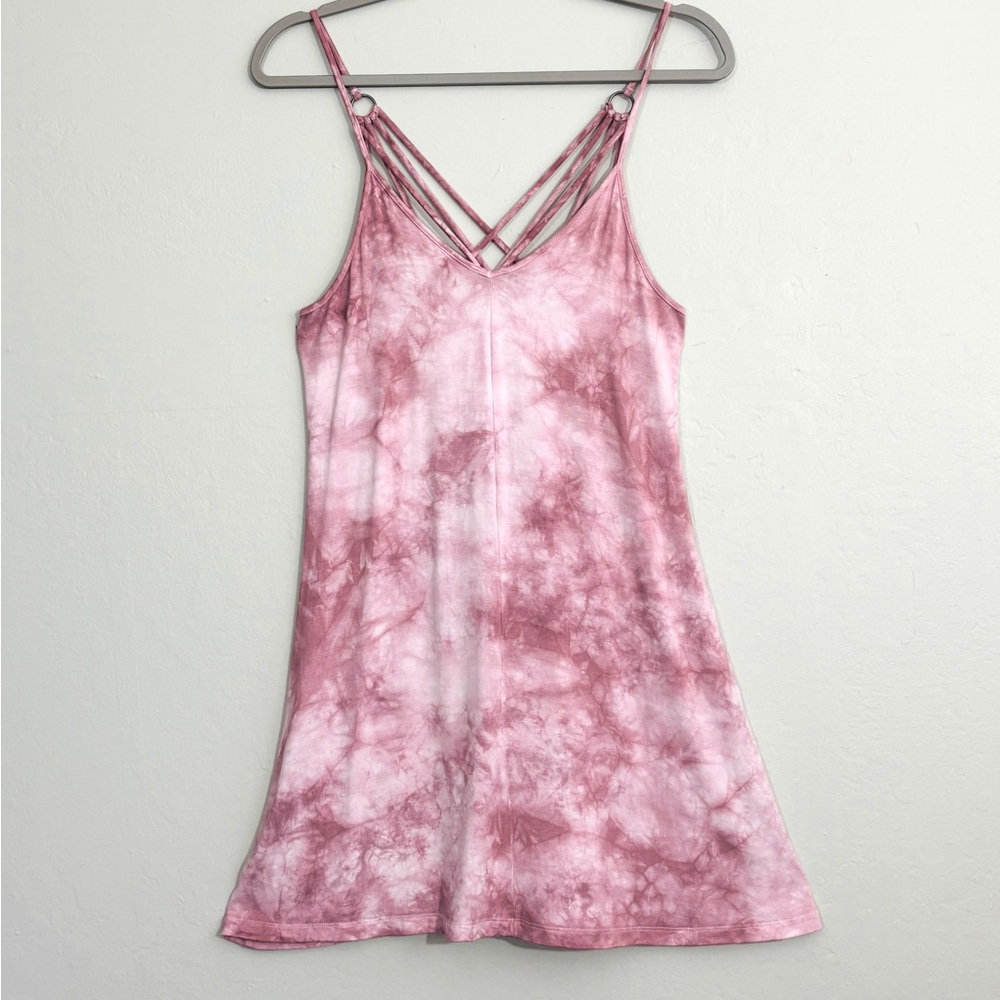 *American Eagle tie dye strappy minidress S